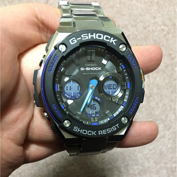カシオ G-SHOCK GST-W100G 中古 本体のみ CASIO 時計 G-STEEL 苫小牧西 