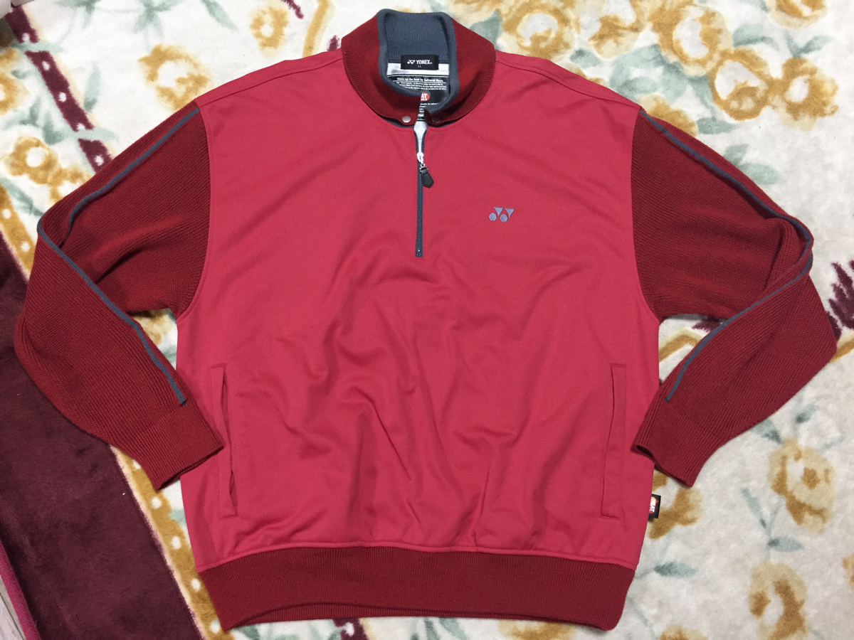 美品 YONEX HEAT CAPSULE ヨネックス ヒートカプセル ハーフジップ