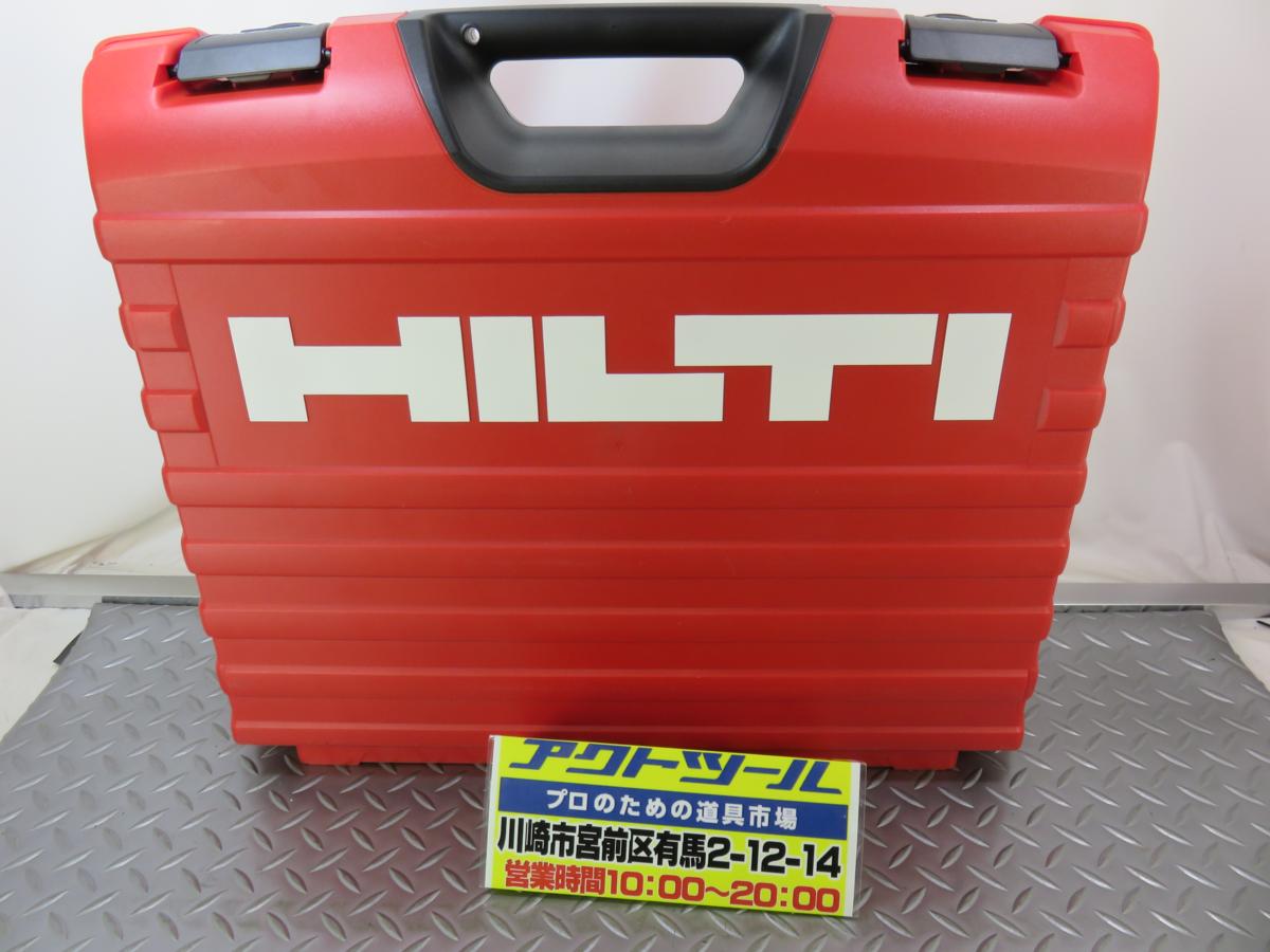 ★未使用品★HILTI/ヒルティ★コードレスハンマドリル★TE30-A36★36V5.2Ahバッテリー2個付き★代引き・領収書発行可能★