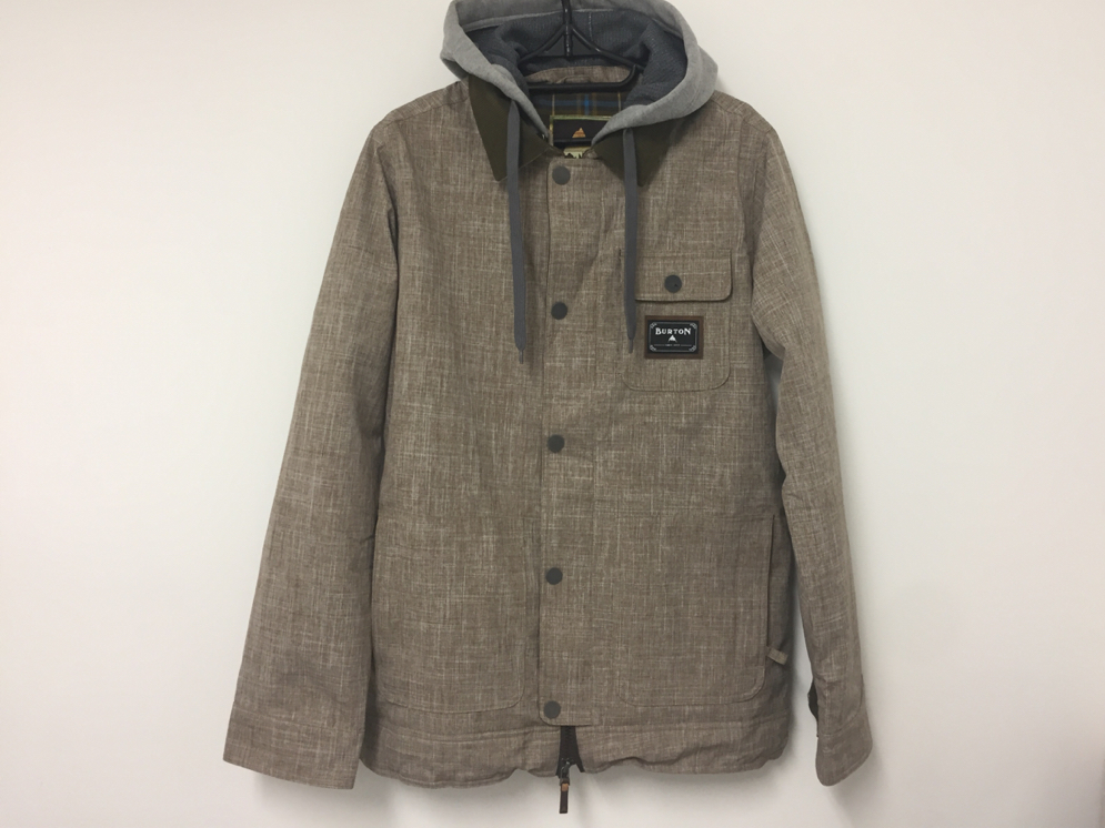 新品同様　バートン　スノーボード　ウェア　ジャケット　パーカー　フーディ　コーチジャケット　美品　DUNMORE　JKT　BURTON　グラトリ