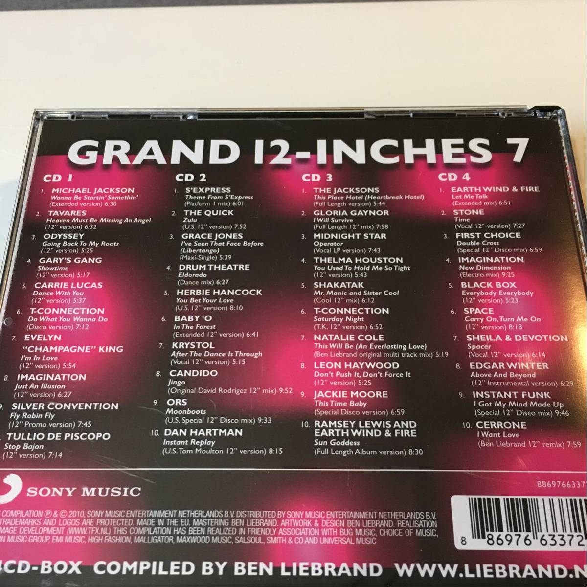 Grand 12-Inches 7 Compiled By Ben Liebrand CD FUNK R&Bなどの12インチ系 4枚組 ...