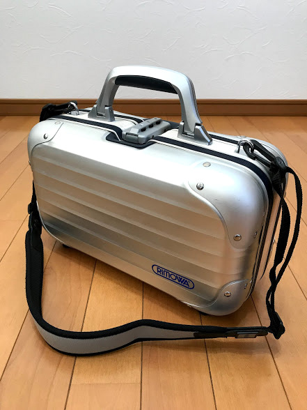 RIMOWA リモワ ピッコロ シルバーインテグラル ミニトランクケース 激