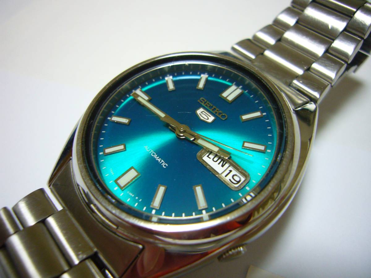 SEIKO セイコー5 □ 7S26-0480 □ 自動巻き オートマチック グリーン