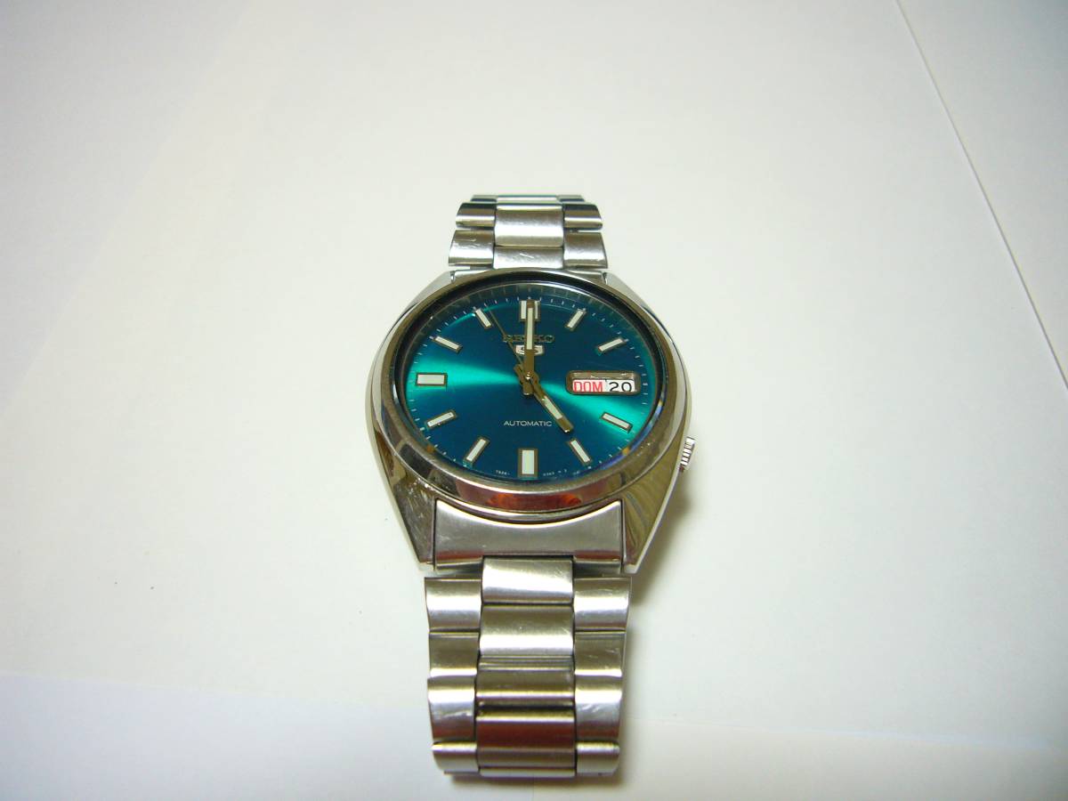 SEIKO セイコー5 □ 7S26-0480 □ 自動巻き オートマチック グリーン