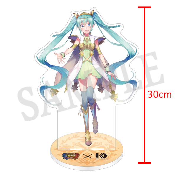 モンスター ハンター フロンティア 初音ミク アクリルスタンドフィギュア