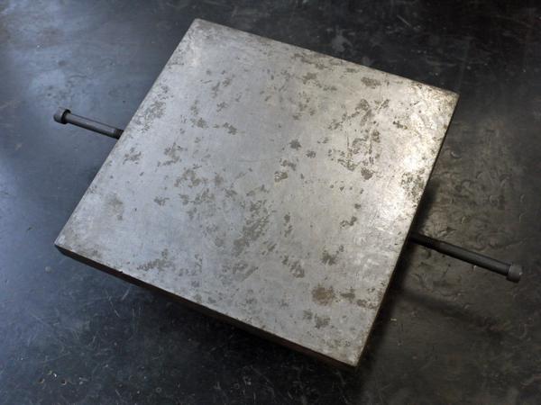 ○中古　摺り合わせ定盤　310☓310☓110mm○l4