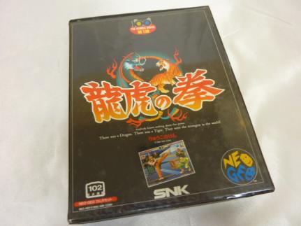 NEOGEO ネオジオ SNK ROM 龍虎の拳 箱・取説あり龍虎の拳 ロム : SNK
