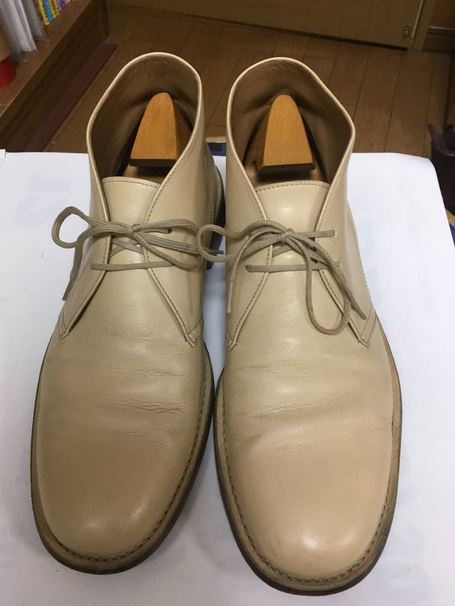 ○Silvano Mazza シルバノマッツァ チャッカブーツ ベージュ 8 2026年 