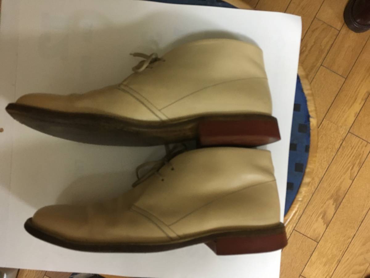 ○Silvano Mazza シルバノマッツァ チャッカブーツ ベージュ 8 2026年 