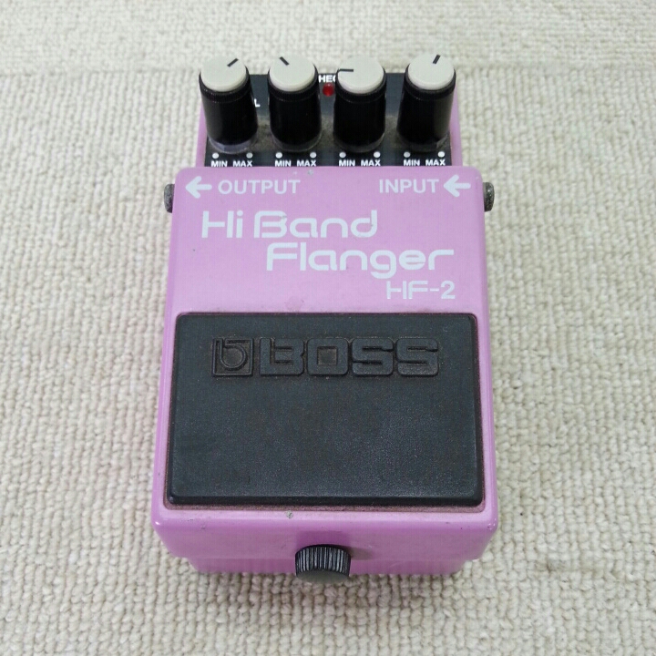 ジャンク☆BOSS☆HF-2 フランジャー Hi Band Flanger ※動作未確認