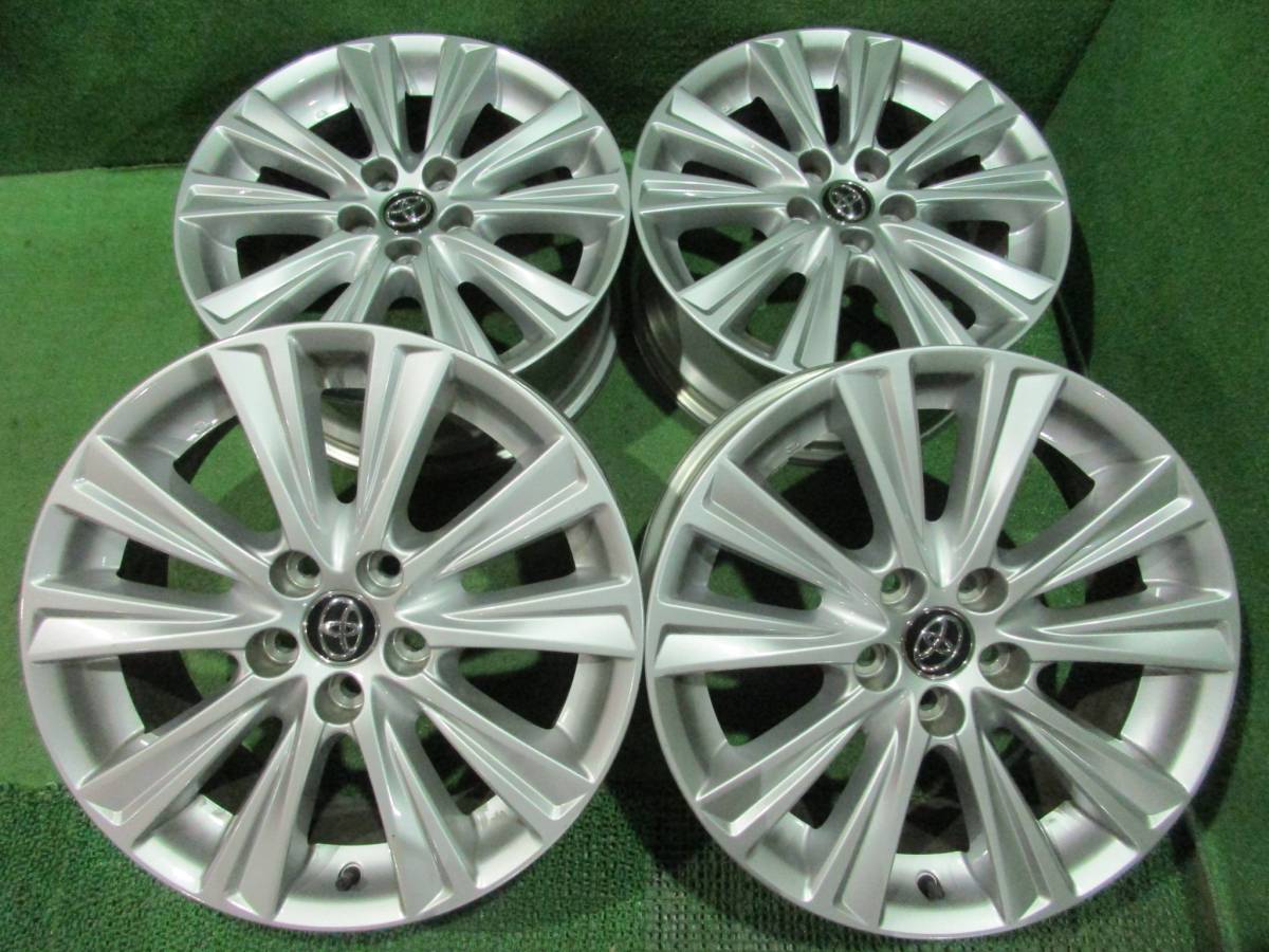 程度良 20系アルファード18×7.5J 大阪☆トヨタ純正 ヴェルファイア 18x7