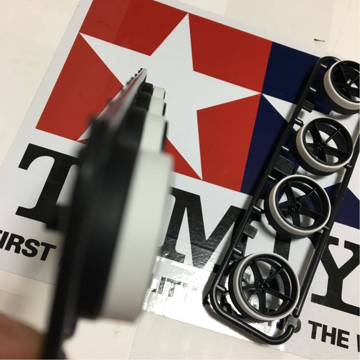 ミニ四駆 スーパーハード/バレルハード 大径ハーフペラタイヤ2点セット＊即決キャンペーン対象商品＊21