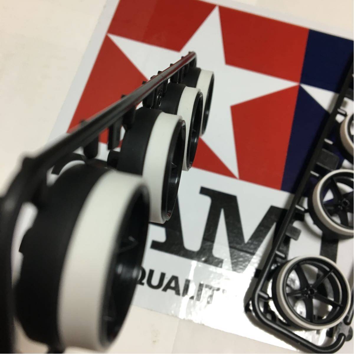 ミニ四駆 スーパーハード/バレルハード 大径ハーフペラタイヤ2点セット＊即決キャンペーン対象商品＊21