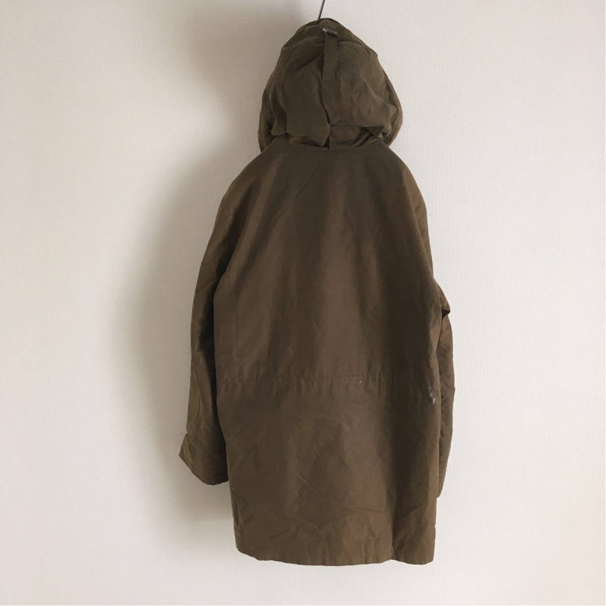 A.P.C. オイルワックスコーティング 裏ボア ミリタリーコート