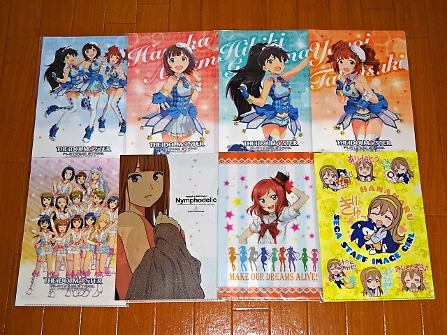 大量 まとめ アニメ コミック ゲーム クリアファイル A4サイズ 100枚以上セット ⑬ ★