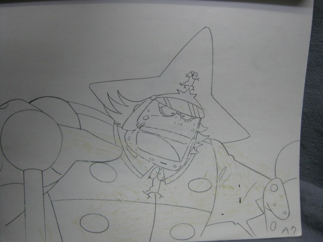 超人戦隊バラタック セル画下絵（下絵のみセル画無し）10枚セット 東映 