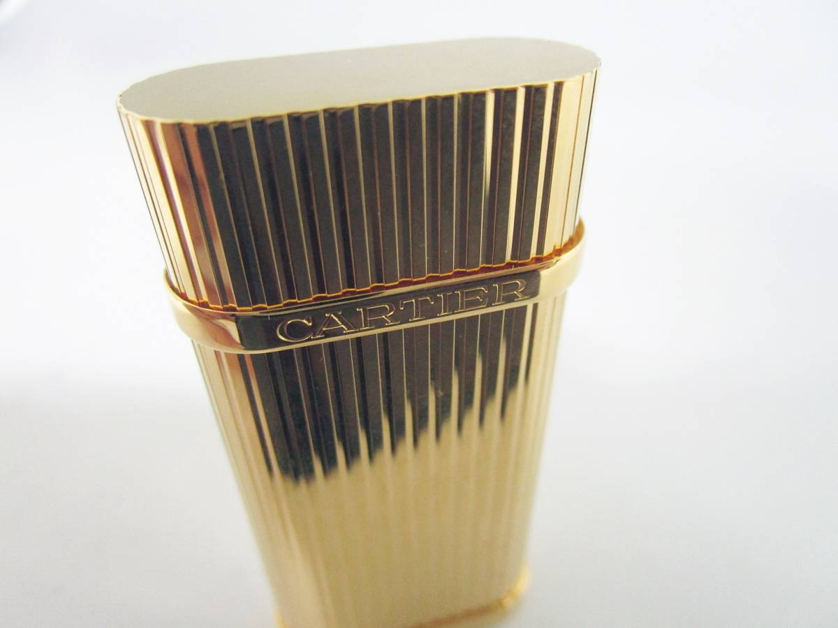 Cartier カルティエ　ゴドロン　ライター　　ゴールド カルティエ ライター ゴドロン | 東京銀座のヴィンテージウォッチ専門