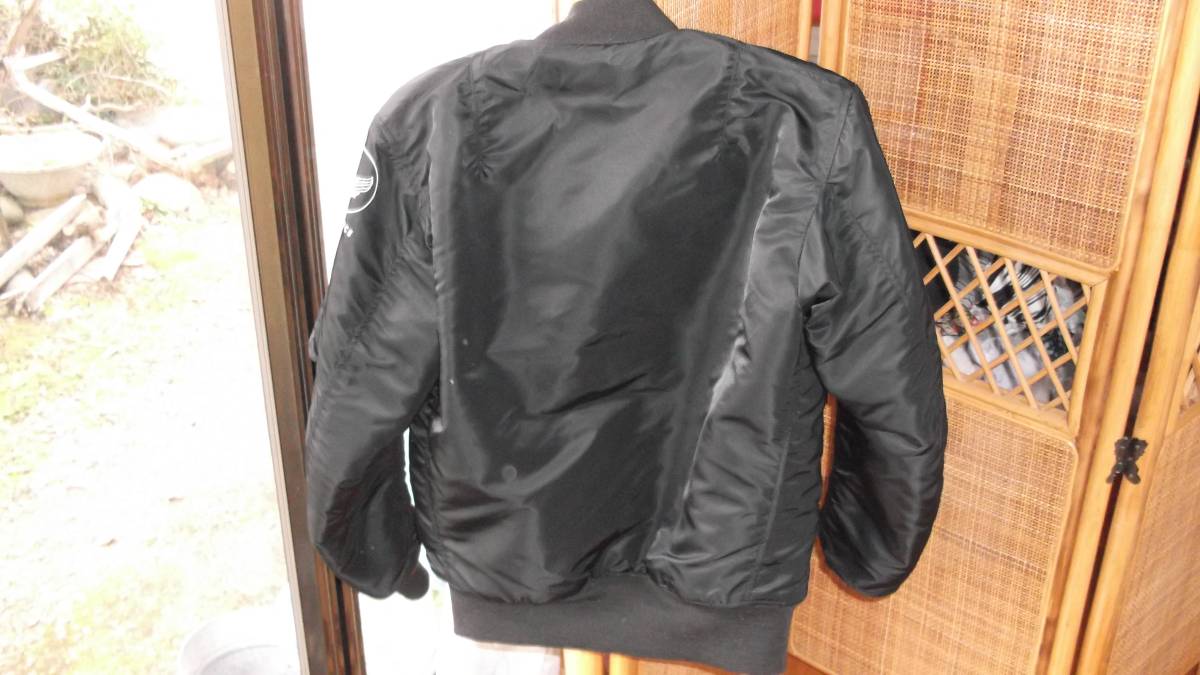 バズリクソンズ William Gibson MA-1 黒 38 レギュラーバズリクソンズ 