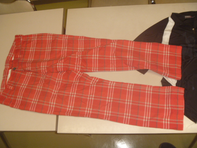 ルコックパンツ W85・半袖ポロ LL■2点セット■送料510円_2