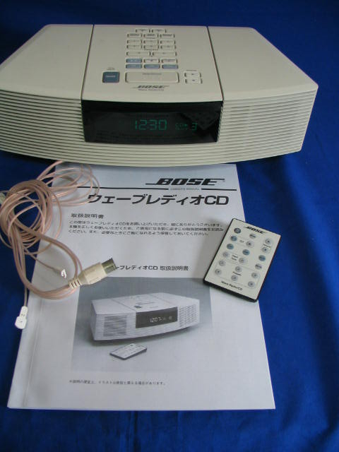 BOSE Wave Radio/CD ボーズラジオCD 正常動作品 リモコン付き BOSE