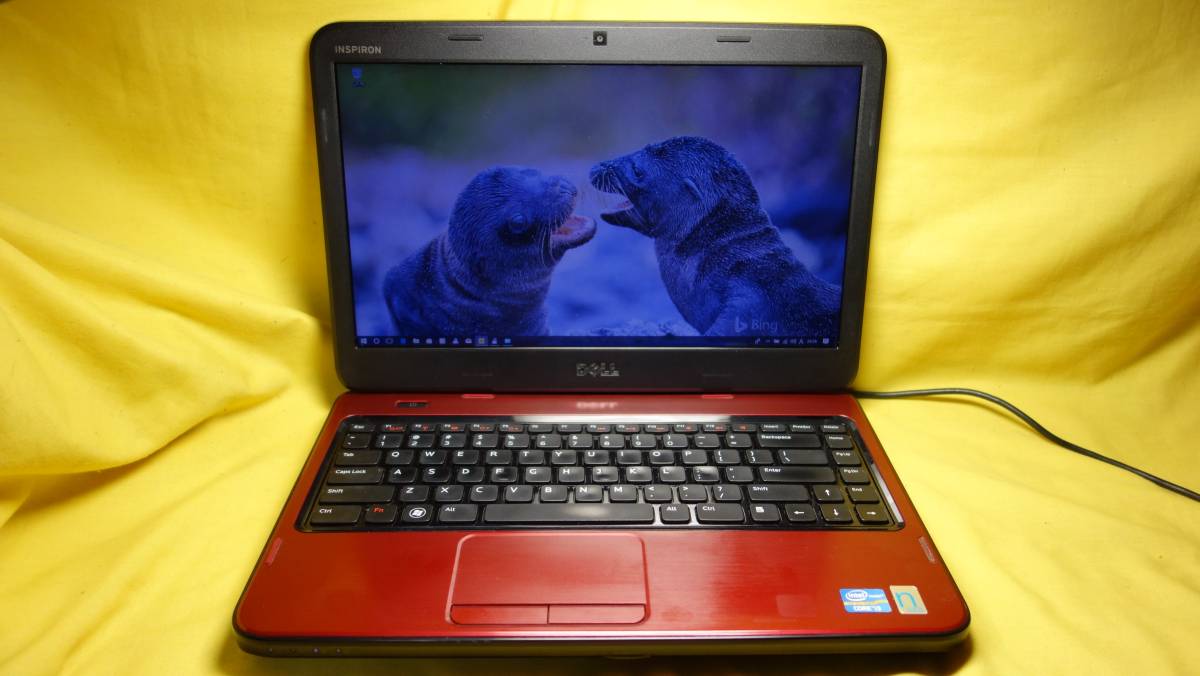 Inspiron N4050赤【Win10認】Core i3-2.20GHz/4G/HDD250GB お