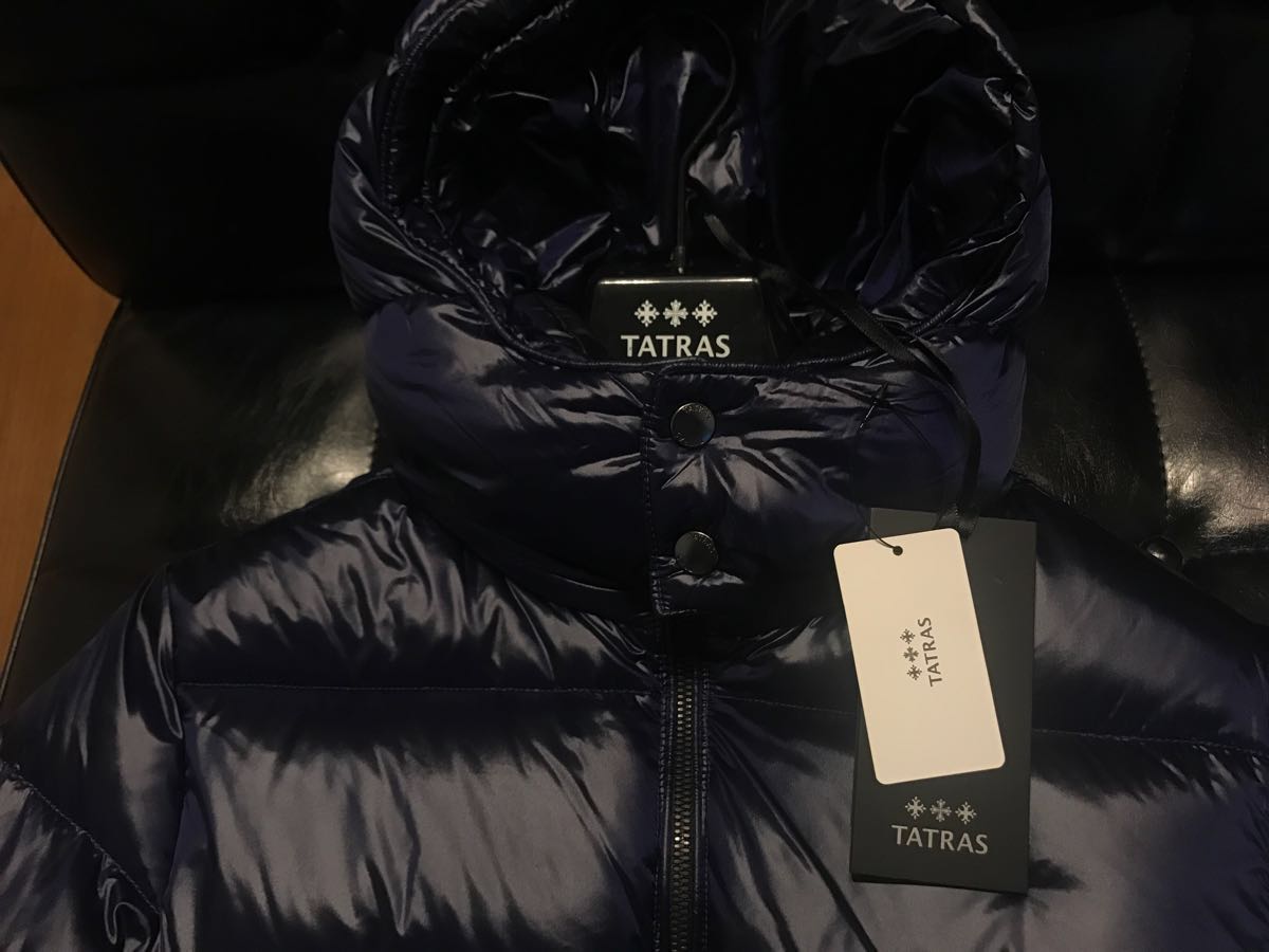 新品同様☆TATRAS BELBO navy 1 タグハンガー付き☆タトラス