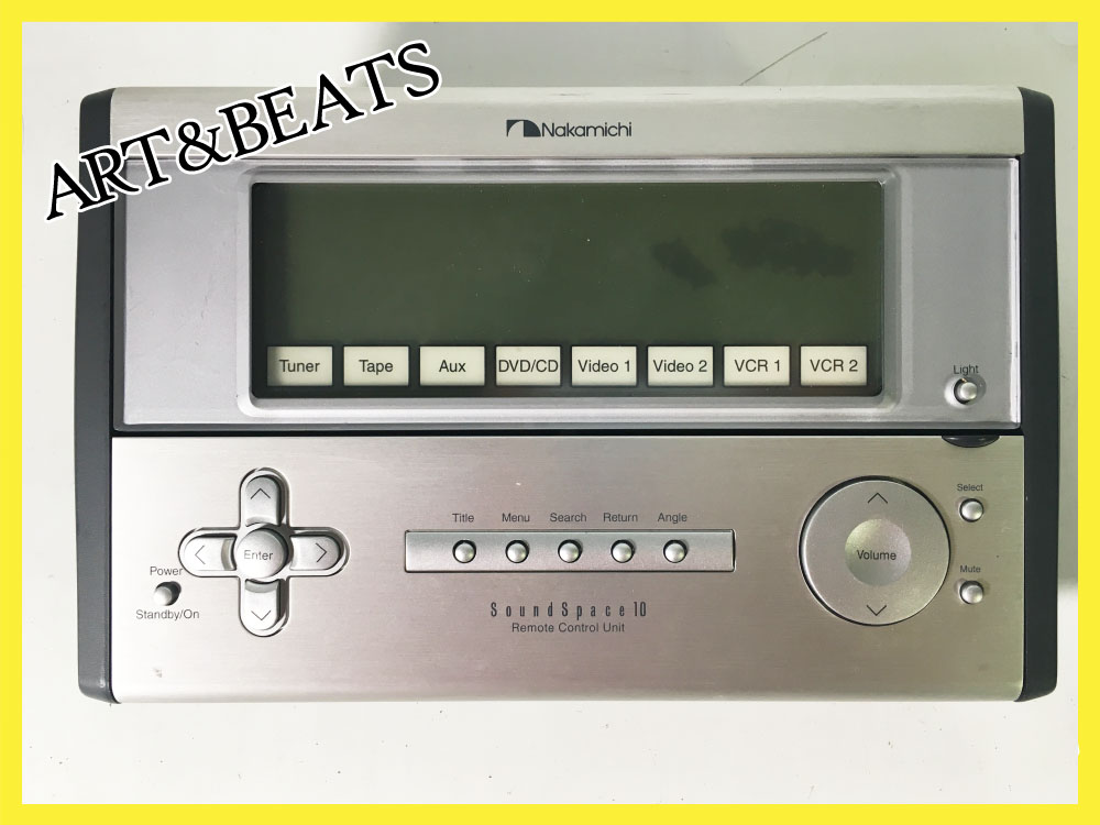 ナカミチ Nakamichi サウンドスペース Sound Space メインリモコン 10