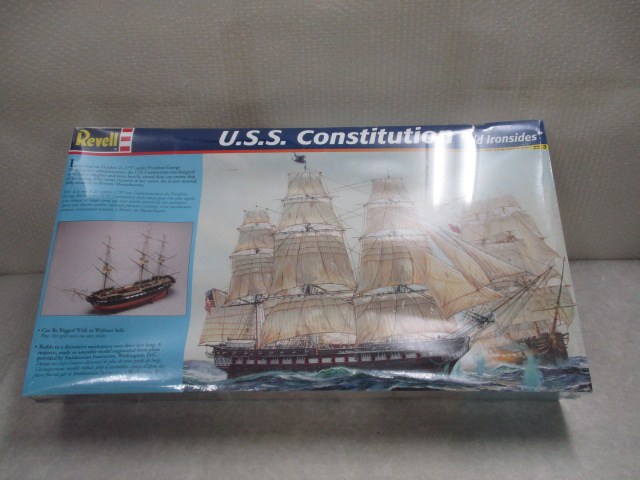 シュリンク未開封 レベル 1/96 U.S.S.コンステチューション Old Ironsides/プラモデル