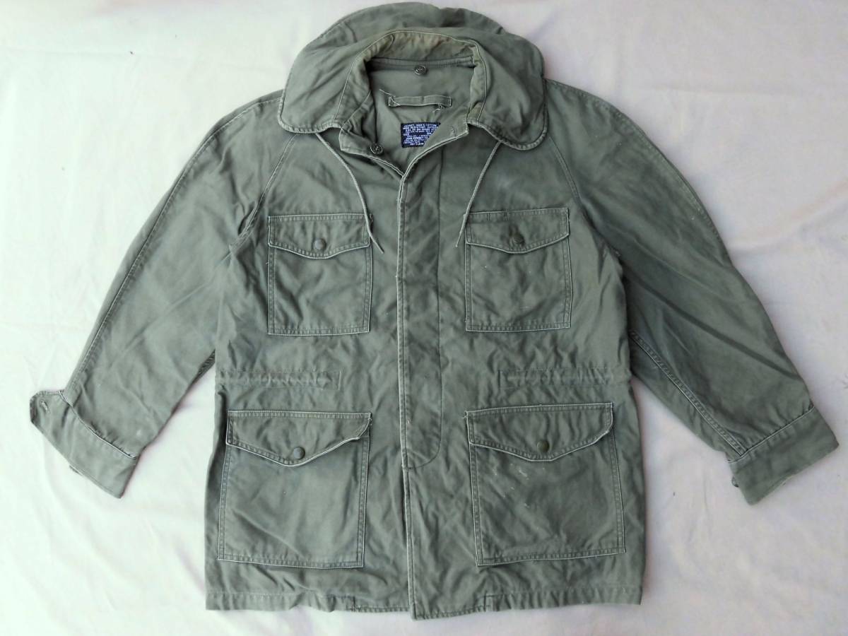 OG-107 60s US USAF SATEEN Field Jacket ARMY M-65 COTTON FIELD 