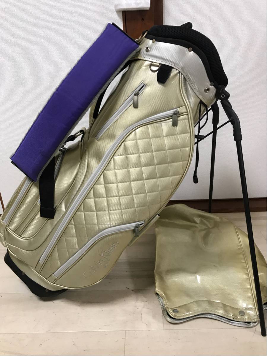 Calvin Klein スタンドキャディバッグ レア Calvin Klein カルバン