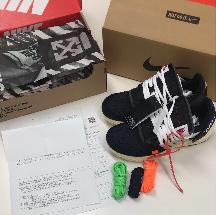 off-white nike AIR PRESTO オフホワイト エア プレスト ナイキ 26cm