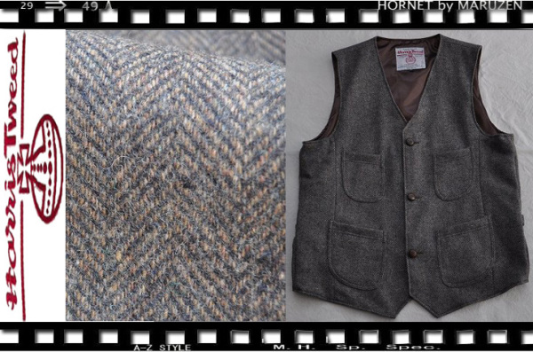 お得，爆買い ３XLサイズ ビンテージハリスツイード リメイクベスト GU/LBR４０th９４(XLサイズ以上)｜売買されたオークション情報、yahooの商品情報をアーカイブ公開 - オークファン ワークシャツ