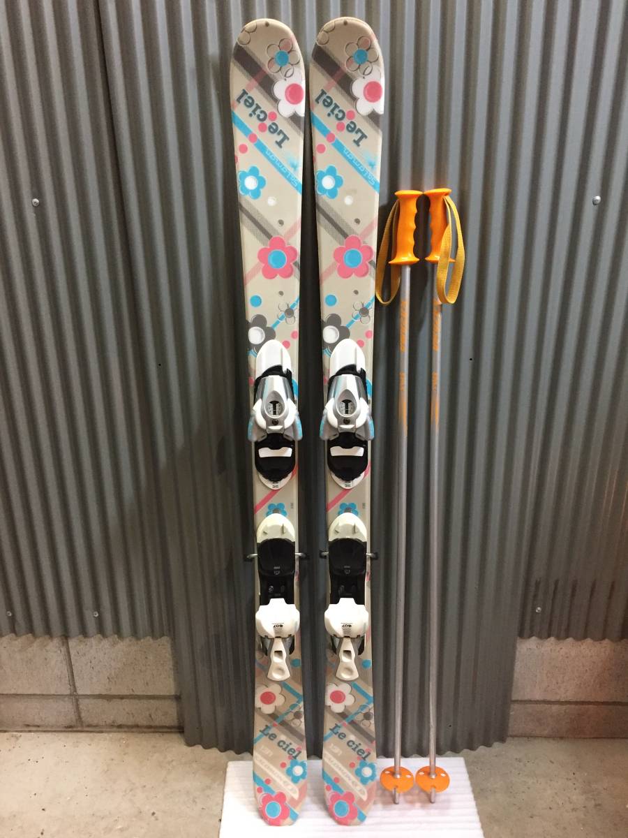 引取歓迎！SALOMON Le Ciel 131CM 　Kazamaストック107付現状品