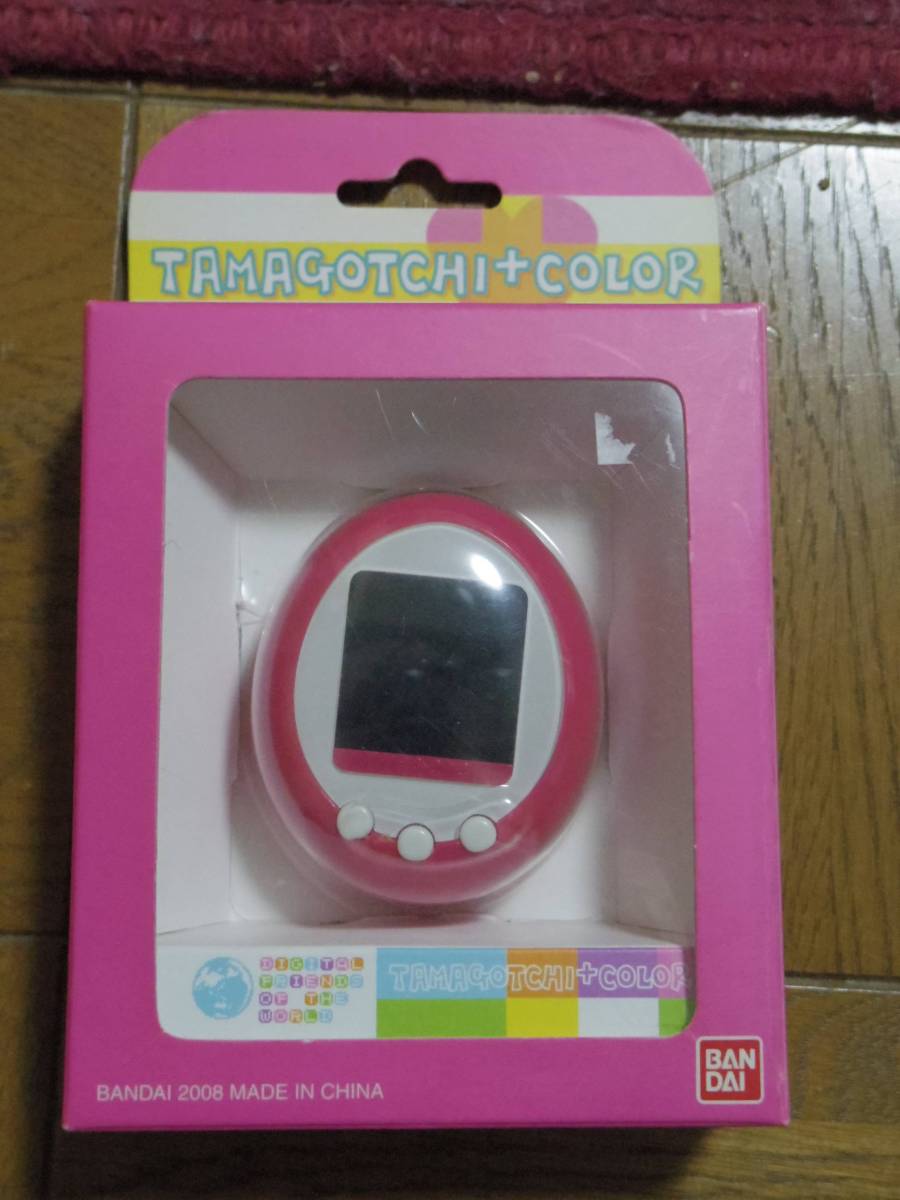 中古 動作確認済み 希少 BANDAI たまごっちプラスカラー マゼンタ