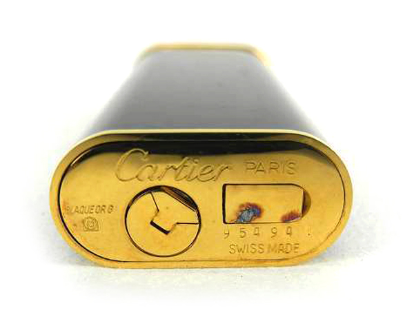1円 ジャンク品 カルティエ トリニティ ローラー ガス ライター CP732
