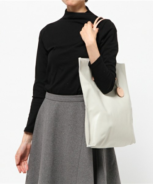 jack　gomme　 ジャックゴム　トートバッグ　グレー　ショルダーバッグ　フランス製　、アッシュ・スタンダード