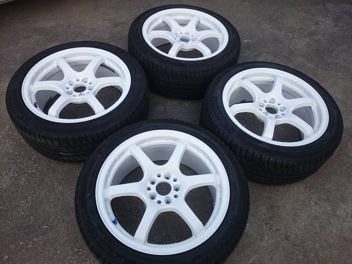 RAYS レイズ GRAM LIGHTS グラムライツ 57maximum マキシマム 17インチ 8J OFF+43 5H PCD100 225/45R17 4本 GDB/GDA プリウス BRZ 86等に