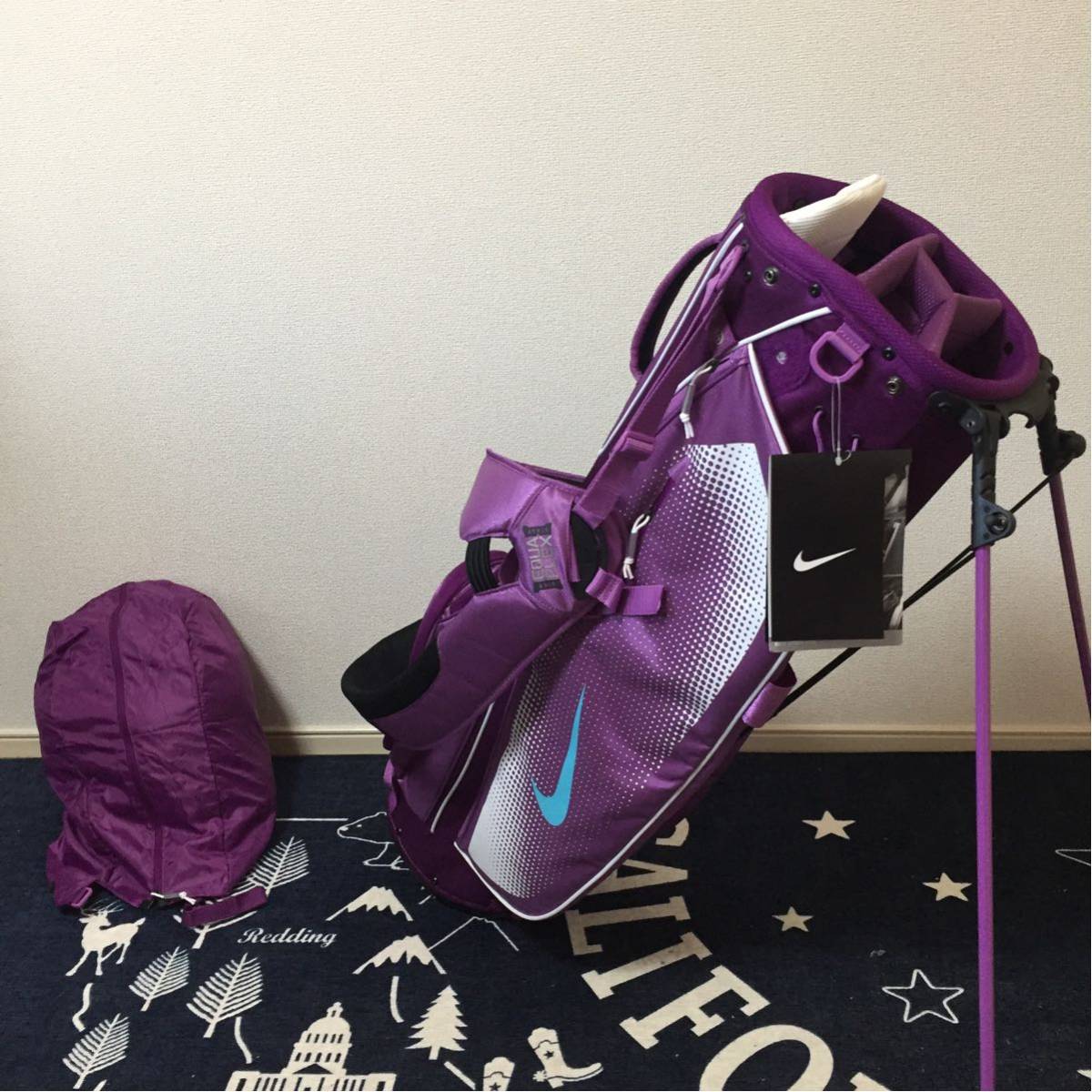 オシャレカラー・超軽量・ナイキ・アスリート仕様スタンドキャディバッグ