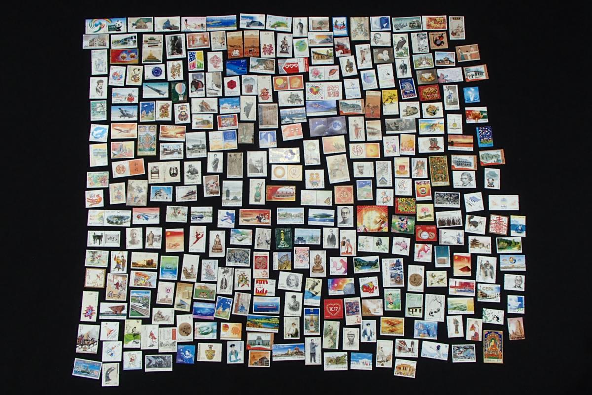 未使用　中国切手　バラ　大量　まとめて④