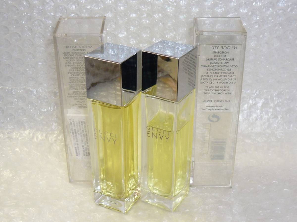 ◇2本セット◇GUCCI グッチ ENVY エンヴィ 30ml オードトワレ 香水