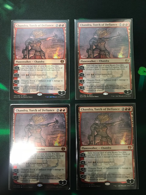 MTG 反逆の先導者、チャンドラ/Chandra， Torch of Defiance SDCC 2017 