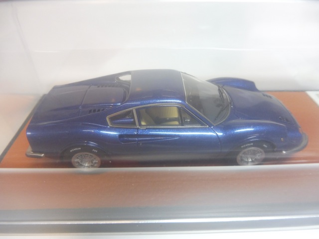 アイドロン　絶版　Dino 246GT Type-E フレアードフェンダー　メタリックダークブルー　中古品