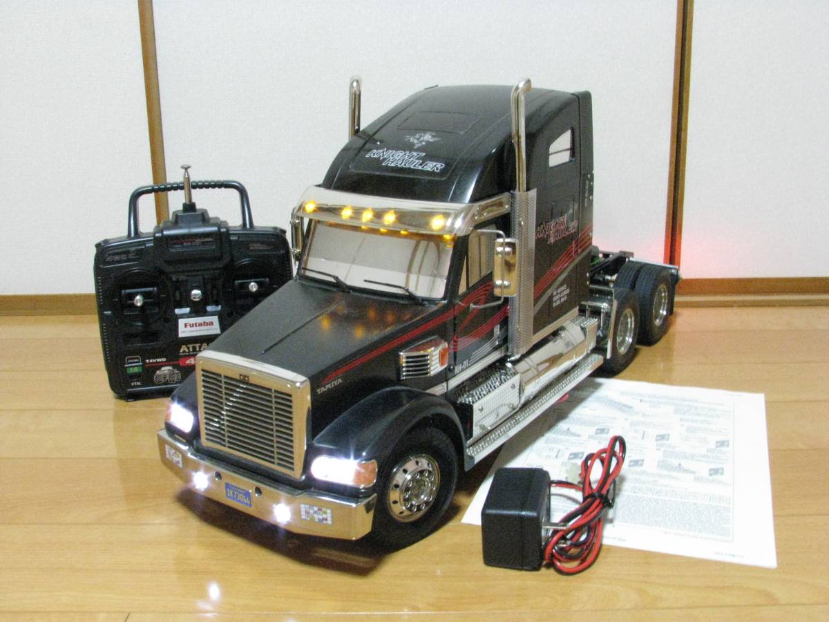 ★格安 タミヤ 1/14 ナイトハウラー 完成品 フルオペレーションセット