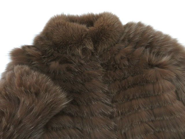 未使用品◇本毛皮 FOX／フォックスファー リアルファー ショート