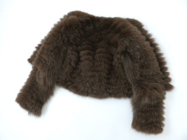 未使用品◇本毛皮 FOX／フォックスファー リアルファー ショート