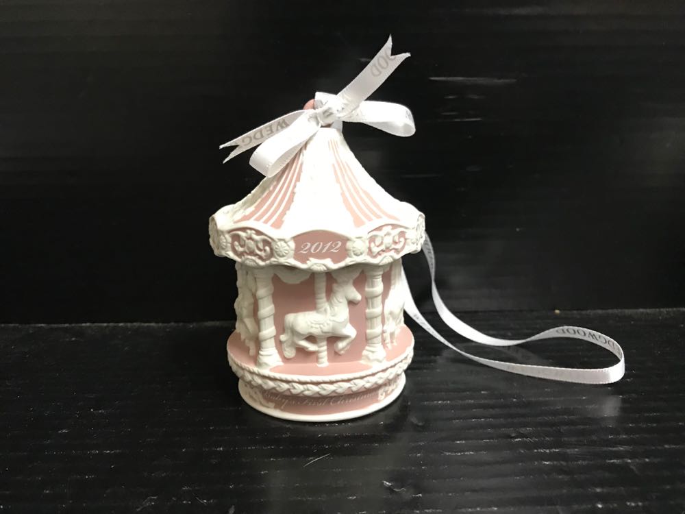 237 未使用品 新古 ウェッジウッド Xmas クリスマスオーナメント 2012