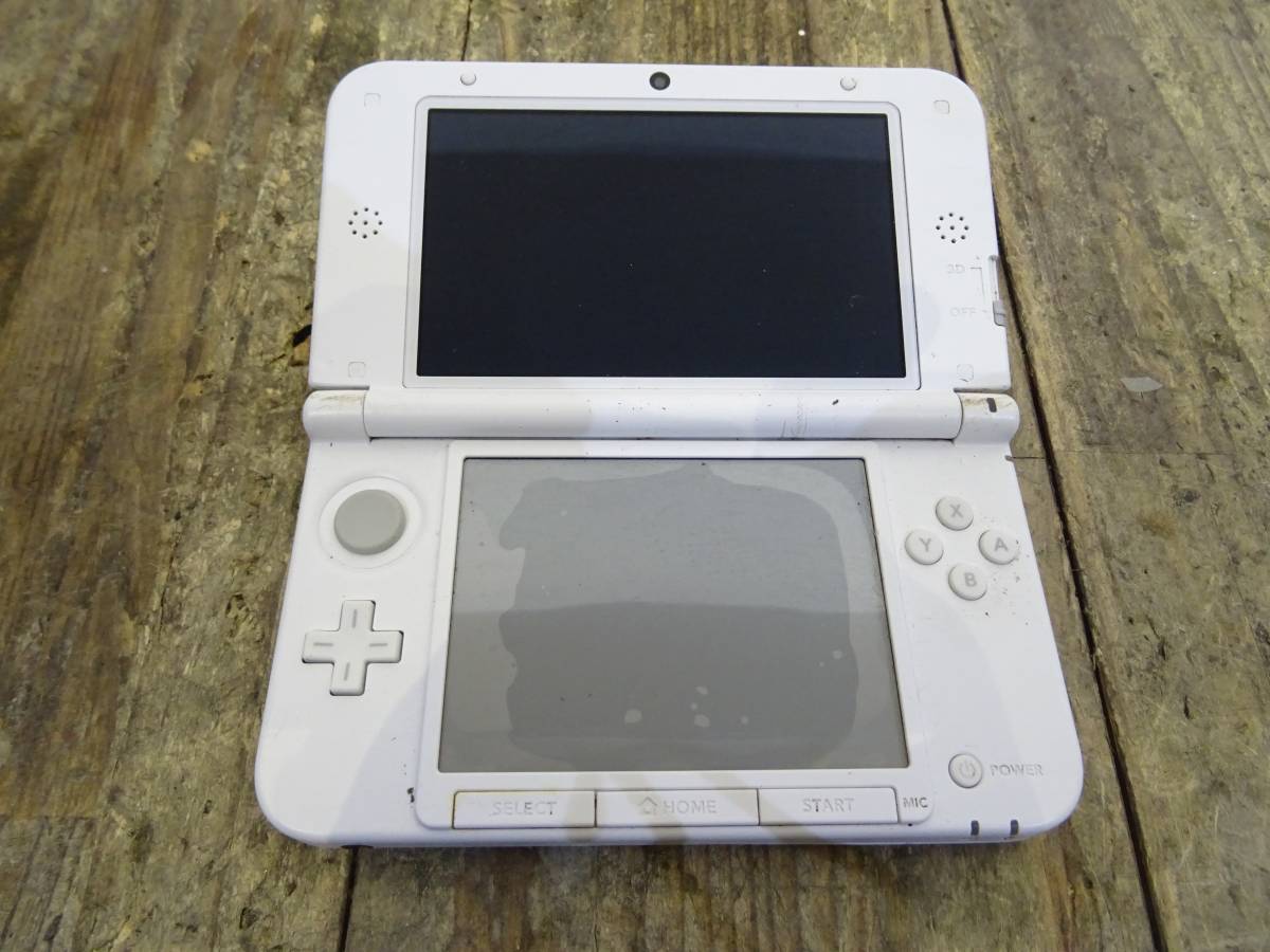 ジャンク品 ホワイト New 3DS LL 本体 箱あり 動作OK ニンテンドー3DS