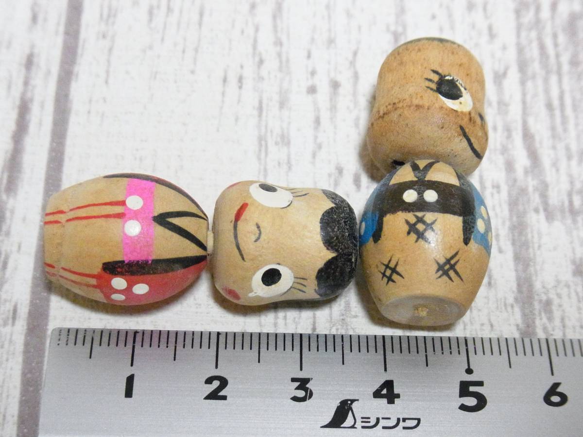 ★当時物 不二家 ペコちゃん ポコちゃん 小さなこけし人形 箱付★