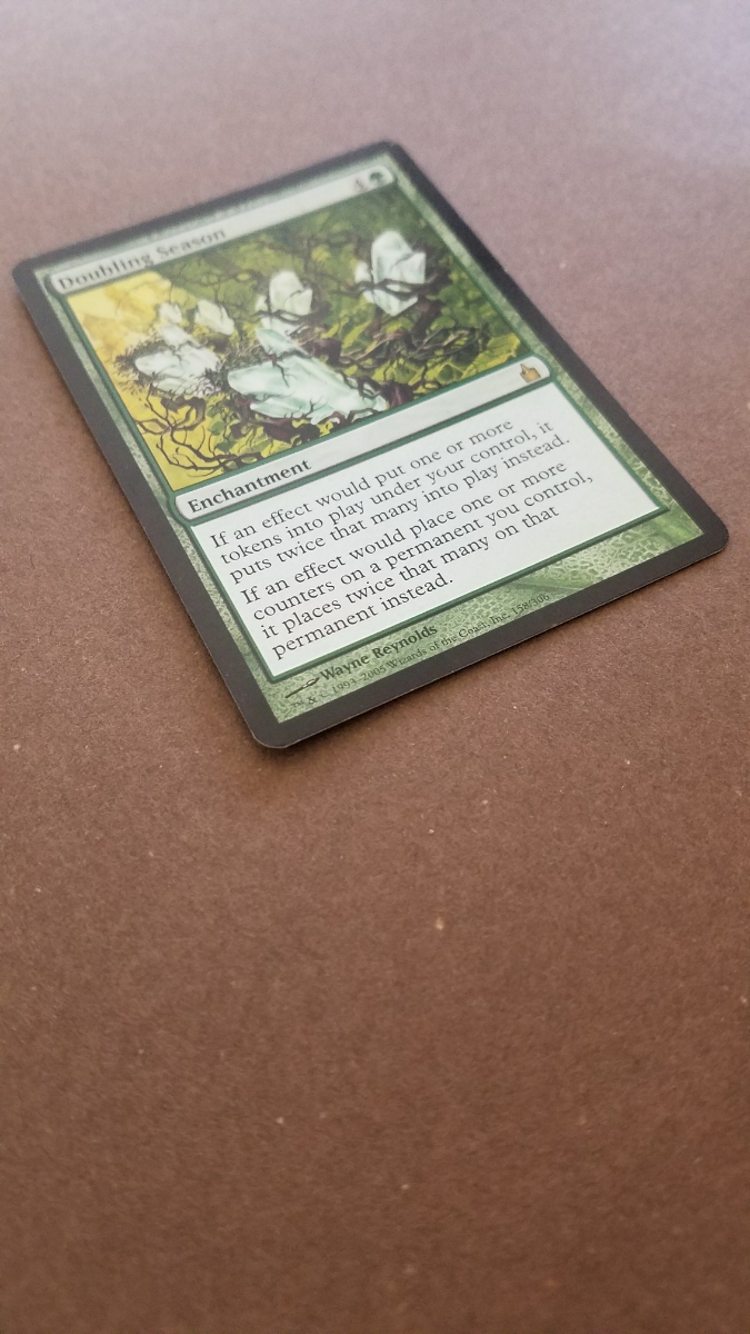 MTG 倍増の季節 RAV英語 1枚 MTG 倍増の季節 RAV英語 1枚MTG 倍増の季節⁄Doubling Season 日 1枚迄