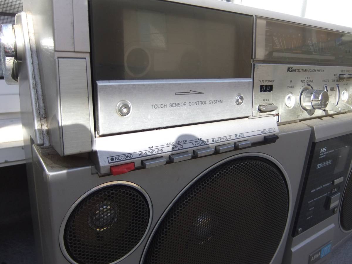 ♪AIWA ステレオラジカセ CS-J77 ジャンク♪